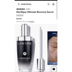 Lancôme Génifique Ultimate Recovery Serum .67oz